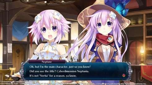 Cyberdimension Neptunia: 4 Goddesses Online screenshot 1