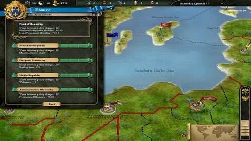 Europa Universalis 3 Complete screenshot 4
