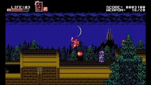 Bloodstained: Curse of the Moon screenshot 2