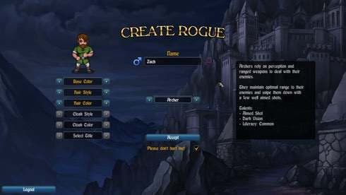 Rogue's Tale screenshot 1