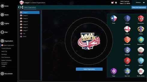 MMA Team Manager screenshot 4