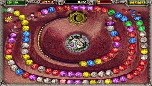 Zuma Deluxe screenshot 2