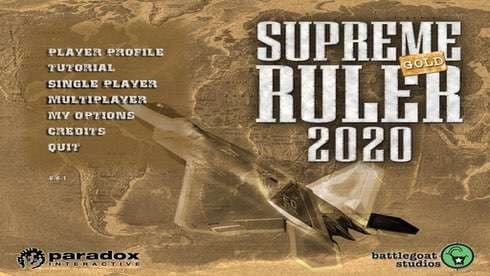 Supreme Ruler 2020 Gold screenshot 3