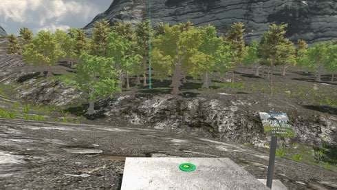 Disc Golf Adventure VR screenshot 4