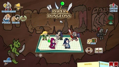 Paper Dungeons screenshot 1