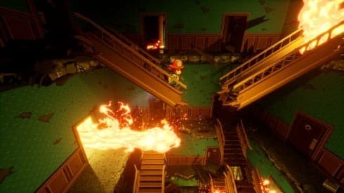 Firegirl: Hack 'n Splash Rescue DX screenshot 2
