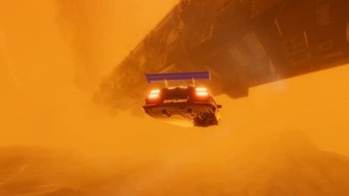 Hovercars 3077: Underground racing screenshot 3