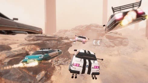 Hovercars 3077: Underground racing screenshot 5