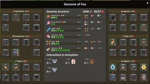 Territory: Animals Genetic Strategy screenshot 2