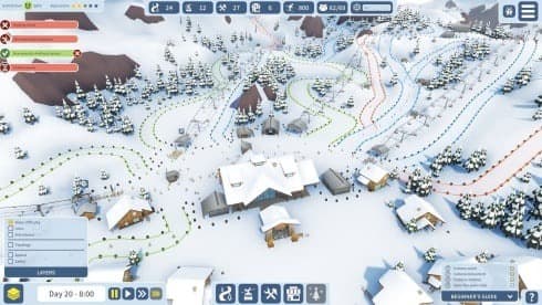 Snowtopia: Ski Resort Builder screenshot 1