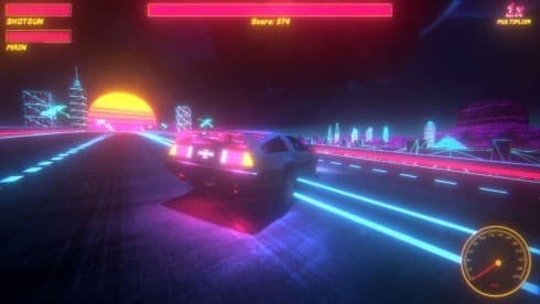 Synthwave FURY screenshot 2