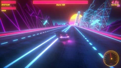 Synthwave FURY screenshot 4