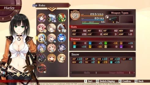 Fairy Fencer F: Refrain Chord screenshot 2