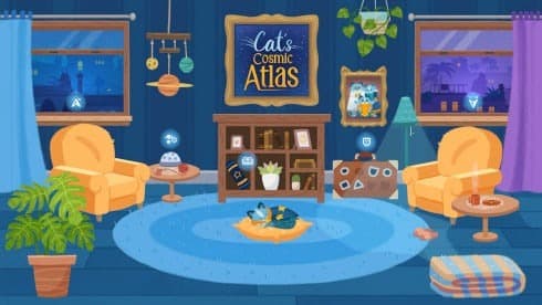 Cat's Cosmic Atlas screenshot 1