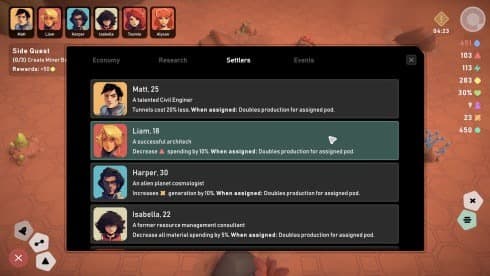 Stellar Settlers: Space Base Builder screenshot 5