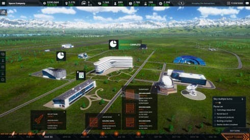 Space Company Simulator screenshot 1