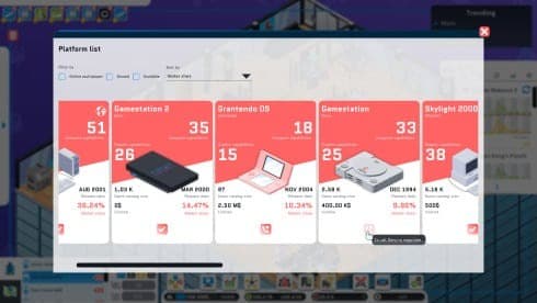 City Game Studio: a tycoon about game dev screenshot 3