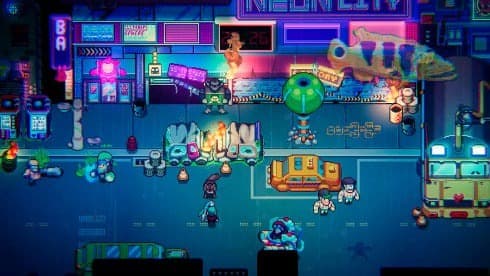 Cyberwar: Neon City screenshot 2