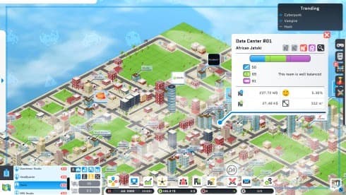 City Game Studio: a tycoon about game dev screenshot 1