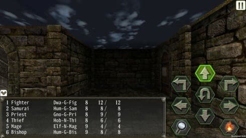 Wizardry: The Five Ordeals screenshot 6
