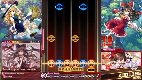 Touhou Danmaku Kagura Phantasia Lost screenshot 1