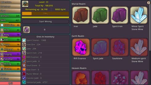 Idle Cultivation screenshot 3