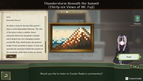 Juufuutei Raden's Guide for Pixel Museum screenshot 3