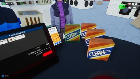 Laundry and Supermarket Simulator screenshot 4