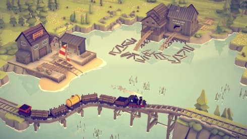 Islands and Trains screenshot 1