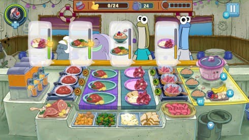 SpongeBob: Krusty Cook-Off screenshot 1