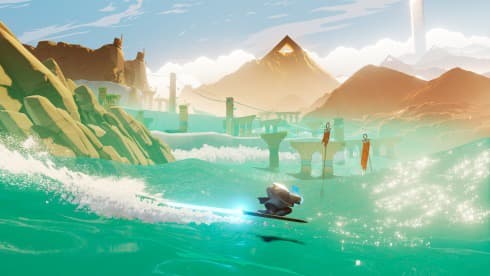 Sword of the Sea screenshot 1