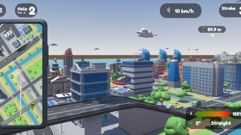 Disc Golf City screenshot 2