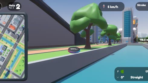 Disc Golf City screenshot 5