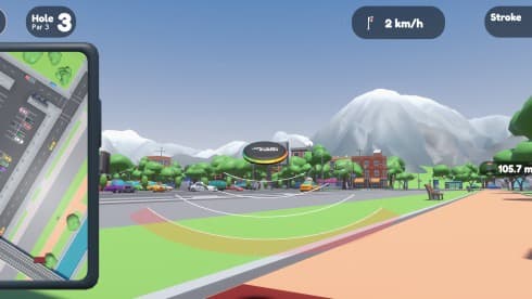 Disc Golf City screenshot 4